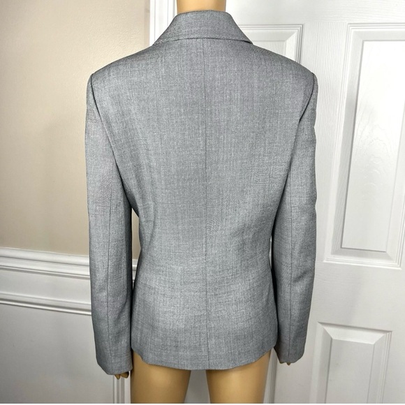Evan Picone Polyester Pant Suit Size 14 2PC Light Gray Single Breasted Lined - Picture 5 of 7